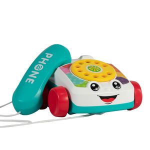 Telefono de juguete para niños con rueditas